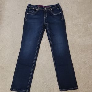 Girls Jeans size 12 1/2. Justice brand
